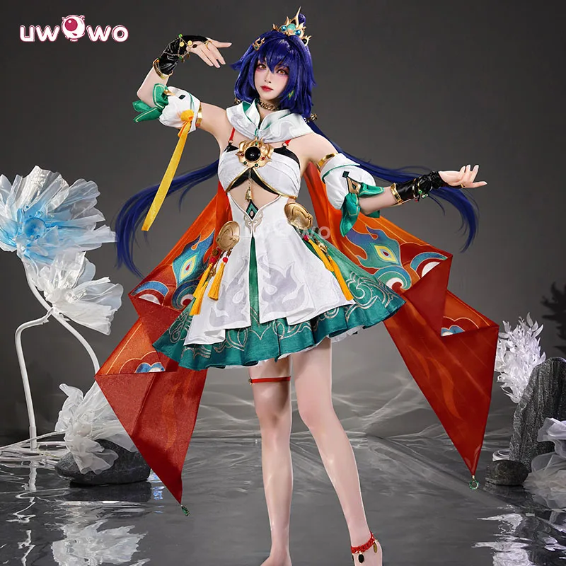 

UWOWO Collab Series: Yunli Cosplay Game Honkai Star Rail HSR Yunli Yun Li Cosplay Costume Halloween Costume