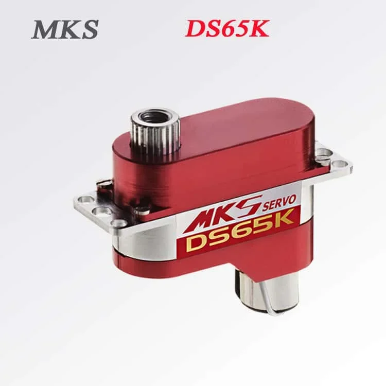 VoltSMKS Hand-pulled Power DLG Model Glider Small Rudder Motor DS65K Metal Tooth Hollow Cup Servo