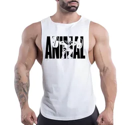 Gymkleding Heren Tanktop Mouwloos Shirt Basketbal Outdoor Fashion Leisure Ademend Vier Seizoenen Snel Droog Y 2K Sport Fnaf