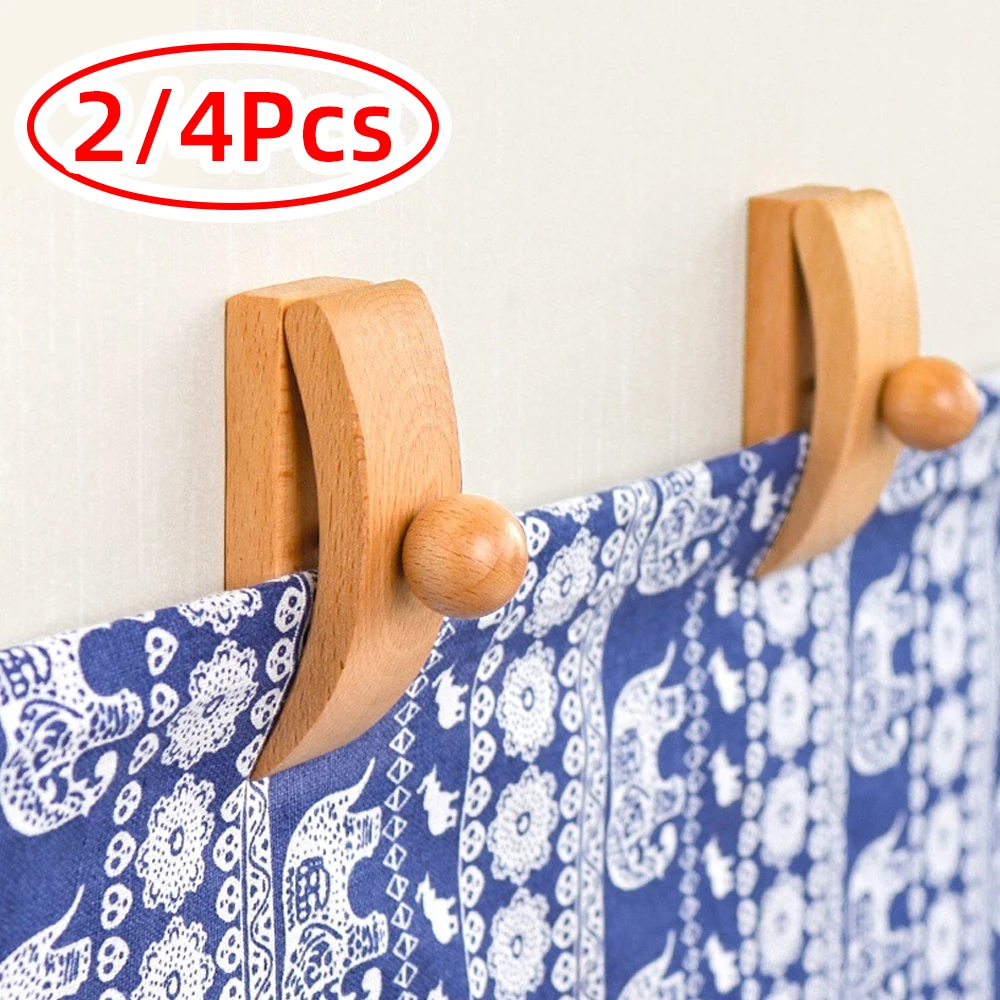 Quilt Hangers for Wall Hanging, Nordic Wall Clip Versatile Wooden Rug Tapestry Blanket Hanger Clamps,Tapestry Carpet Rug Display