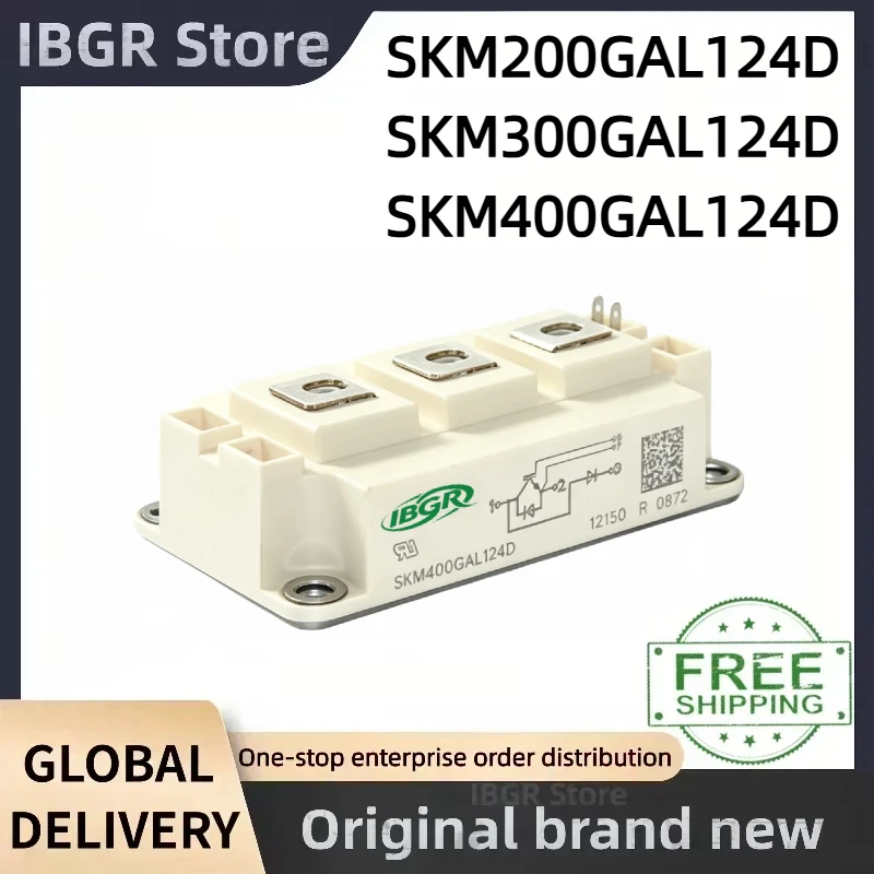 SKM200GAL124D SKM300GAL124D SKM400GAL124D Power IGBT Module New Original in Stock