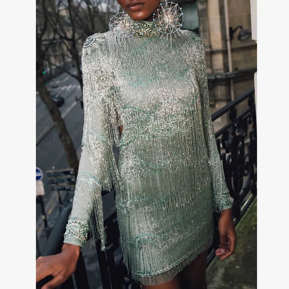 

Customized New In Short Cocktail Dresses for Special Events with Tassel Prom Party Birthday Summer Gala Woman Evening Dress 2026