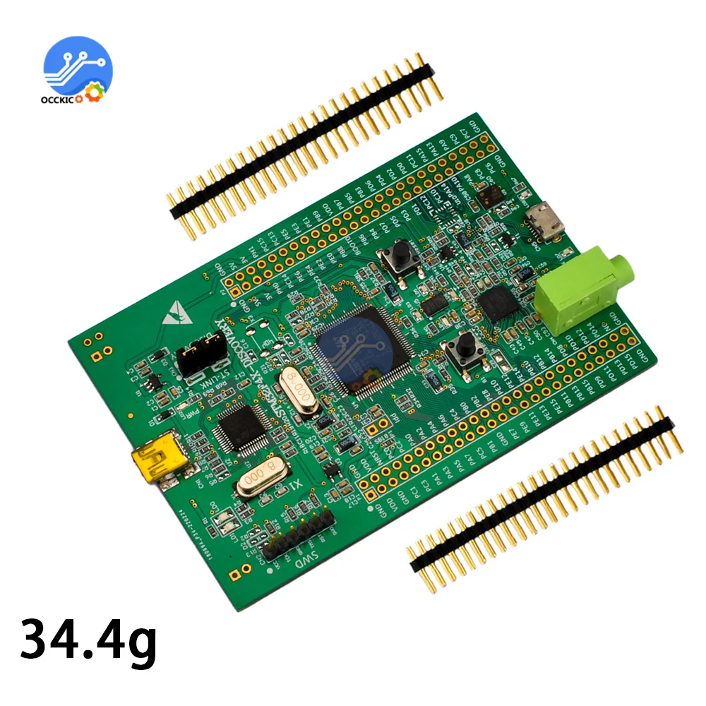 Stm32f4 Discovery Stm32f407 Cortex-m4 Development Board Module ST-link V2 SWD Connector 3V/5V Micro-AB USB Interface DIY kit