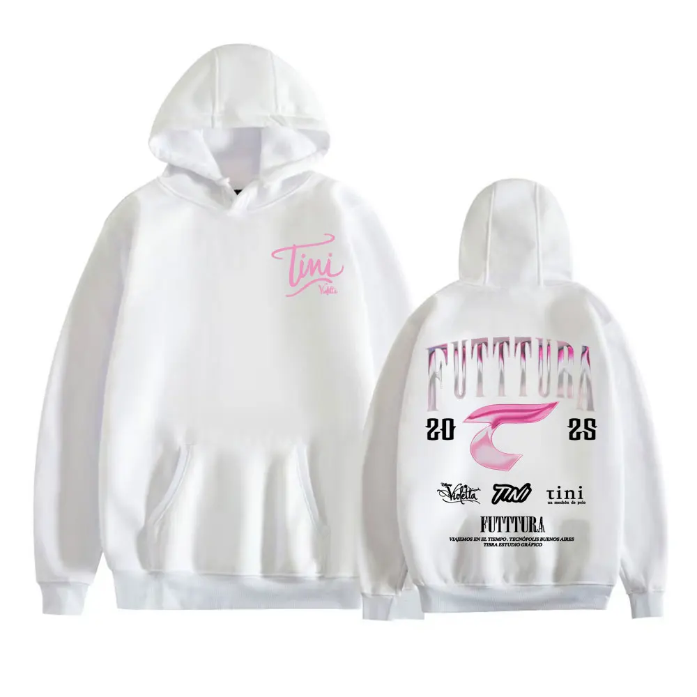 ألبوم المغني الصغير ستوسيل فوديرا 2025 جولة هوديس الرجال النساء الموضة الجمالية الرجعية البلوز الصوف عادية المتضخم هوديي #4