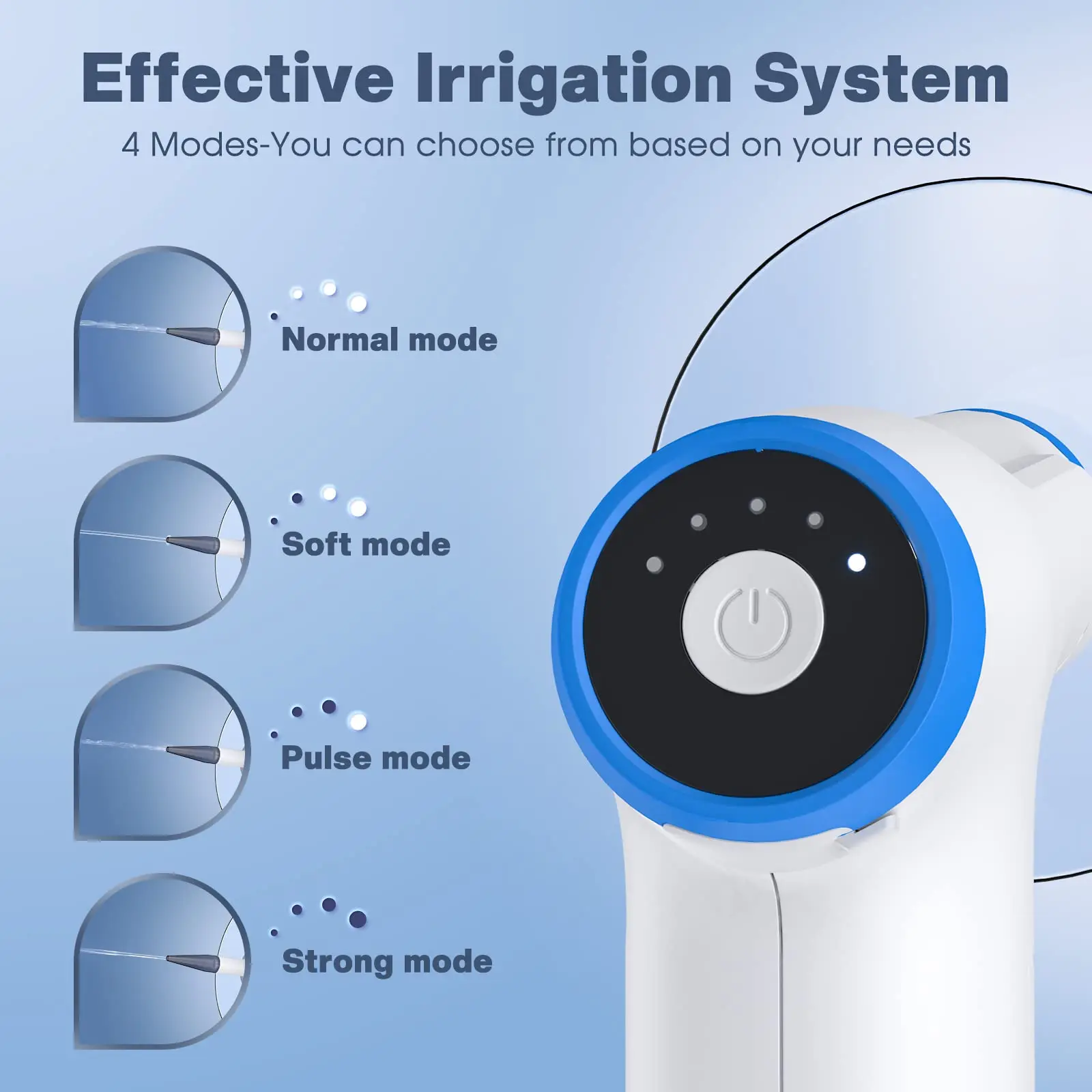Ear Wax Removal - Electric Ear Irrigation Kit with Light - Ear Cleaner with 4 Pressure Modes - Safe and Effective Ear Cleaning T