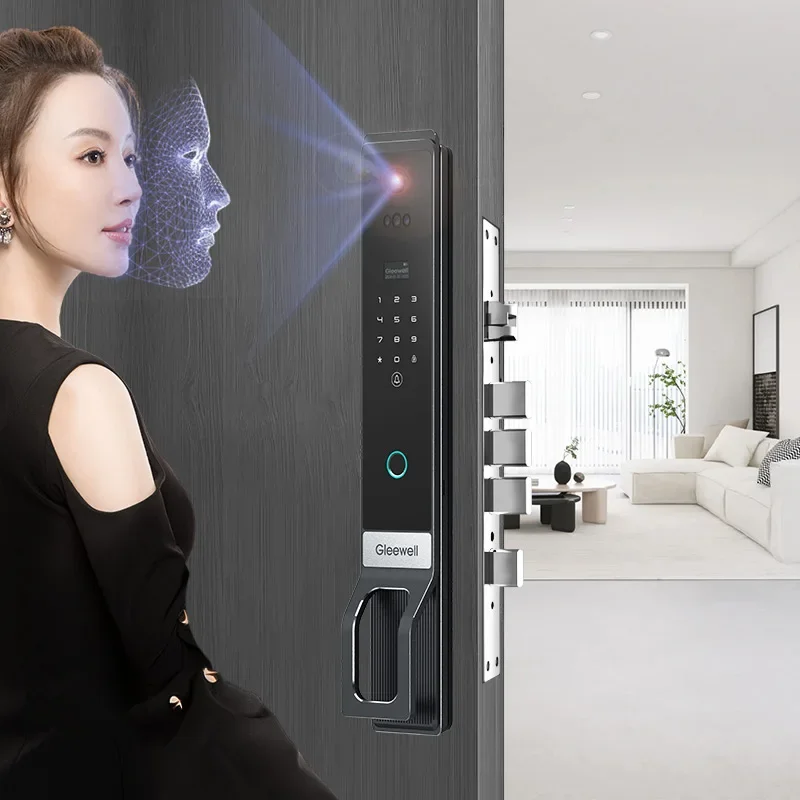 Tutti gli usi Palm Vein Biometric Face Recognition Camera videocitofono Fingerprint Smart Lock U Smart Go Tuya Smart Door Lock