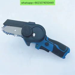 4 inch mini lithium electric saw one-hand saw small handheld garden pruning logging saw