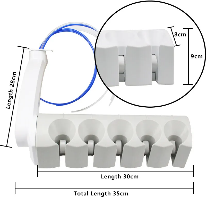 Dental Chair Five-piece Rack Handpiece Shell Three-way Box Material Parts