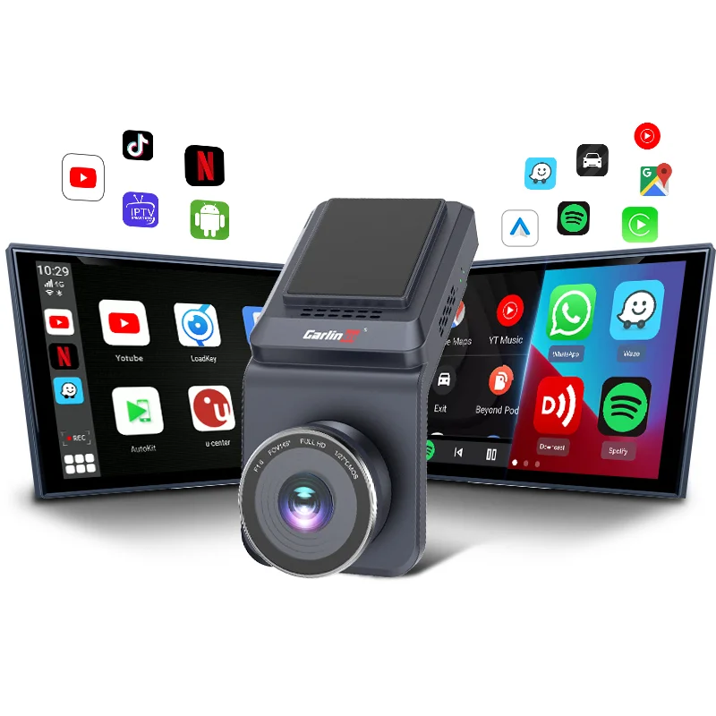 

Carlinkit Ai Carplay Car Dashcam Wireless Carplay Wireless Android Auto 4G Android Dashcam