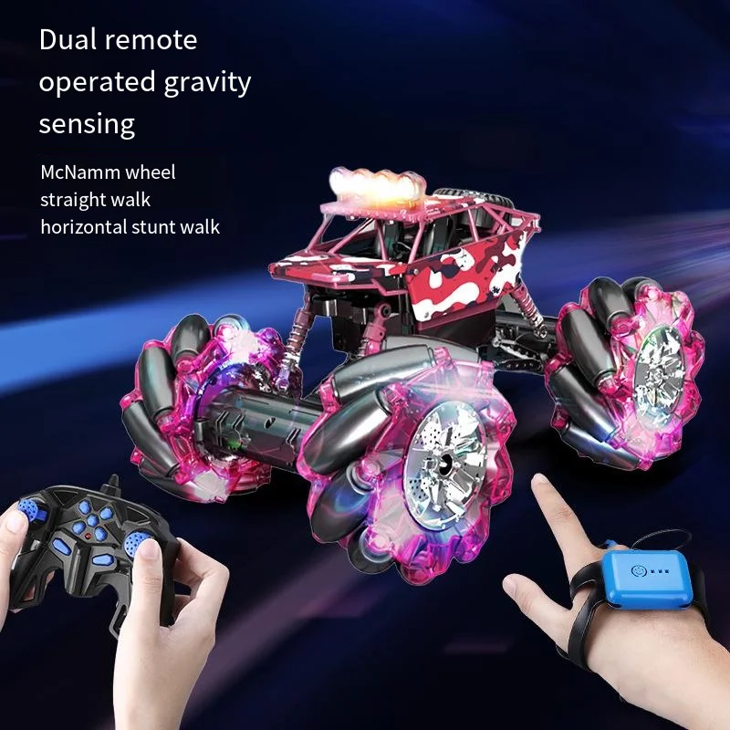 Gesture Sensing Wireless Alloy Off-Road Climbing Car Four-Wheel Drive Remote Control Car Drift Racing Boy Toys Children's Toys