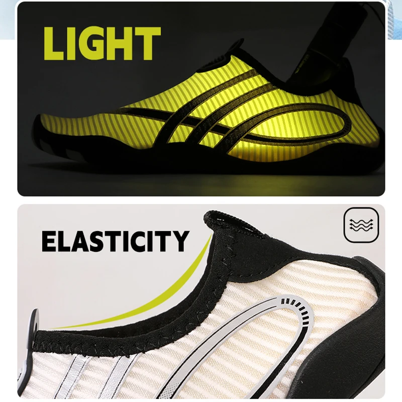 EOCENE速乾エアレイヤーウォーターシューズ軽量排水アクアソックス男女兼用ビーチジムハイキング用ベアフットスポーツシューズ