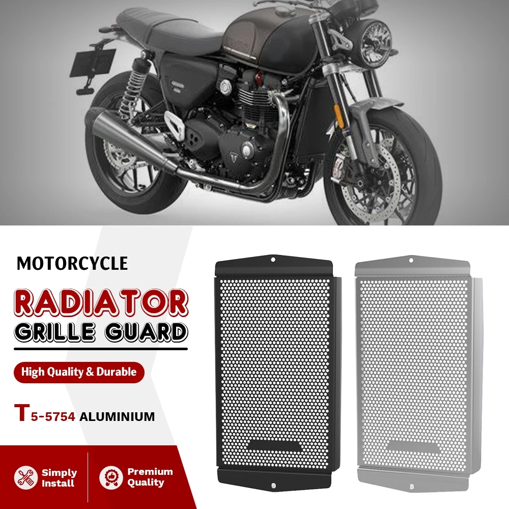 2019-2024 For Bonneville Speed Twin 1200 900 Thruxton RS Street Cup Scrambler Motorcycle Radiator Guard Protector Grille Cover