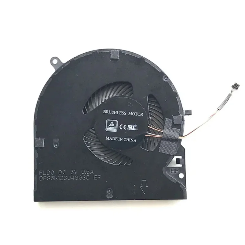 Ventilador de refrigeração CPU para Razer, Blade15, FLD0, FLDH, DFS5K123043635, DF S5K121144645, Novo