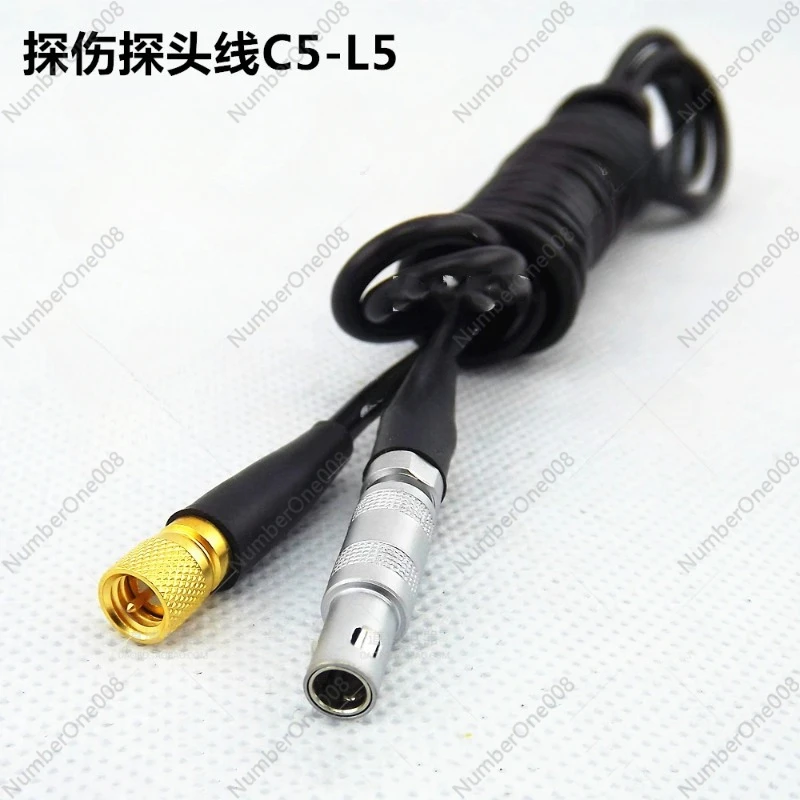 C5-L5 Ultrasonic Flaw Detector Probe Line TOFD High-frequency Connection Line Connected to Thickness Gauge Data Line FFA.00-M5