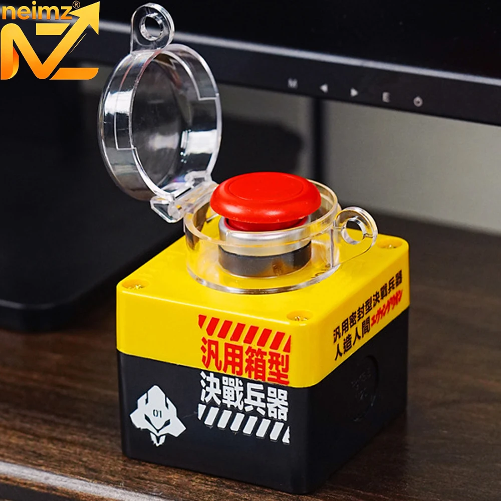 Desktop Computer Power ON/OFF Switch PC Motherboard Boot Button for Game Room Decorative Gaming Style