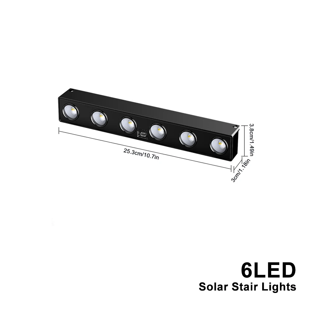newstyle 4/6/8/10 LED Solar Wand Licht Wasserdicht Garten Landschaft Licht Dekor Zeichen Lichter Solar Lampe Atmosphäre licht Fe 6