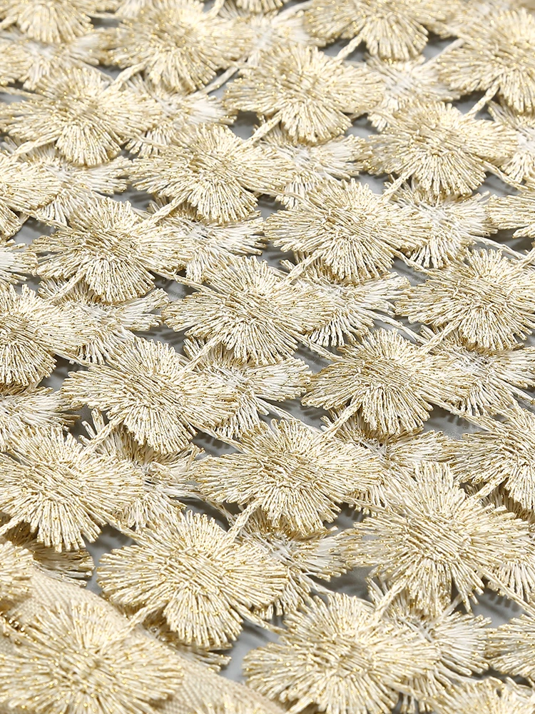 VC スタイリッシュなベージュのノースリーブ クロップド トップ & シアー スカート セット ジッパー付き フェスティバル & パーティー シックなドレス ガウン用