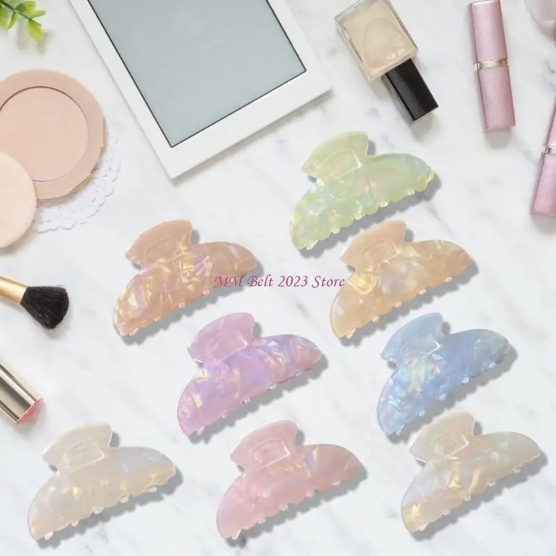 

49ME Современная ацетатная заколка для волос для ежедневного использования, обеспечивающая надежный захват и укладку без усилий