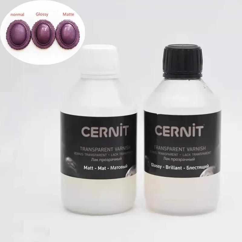 250ml Belgian Polymer Clay Glossy/Matte Oil Ob11 Doll Making Material DIY Hand Clay Sculpture Sealing Layer Surface Protectant