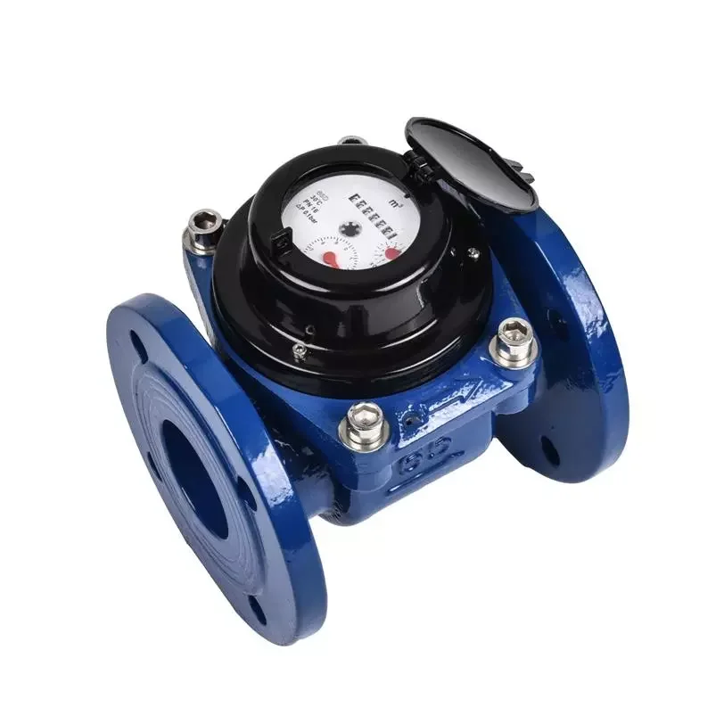 

DN50mm Cast Iron Woltman Water Meter Flow Meter R80 R100 Pulse Customizable OEM Support Manufactured by Name