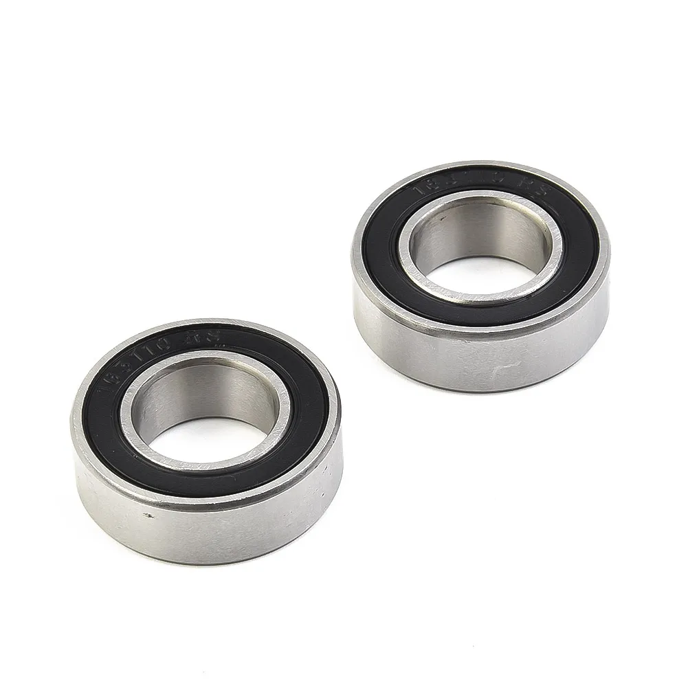 Bottom Bracket Bearing Parts Replacement Steel Hub Universal 163110 2RS 16x31x10mm 2pcs About 35g Black+Silver