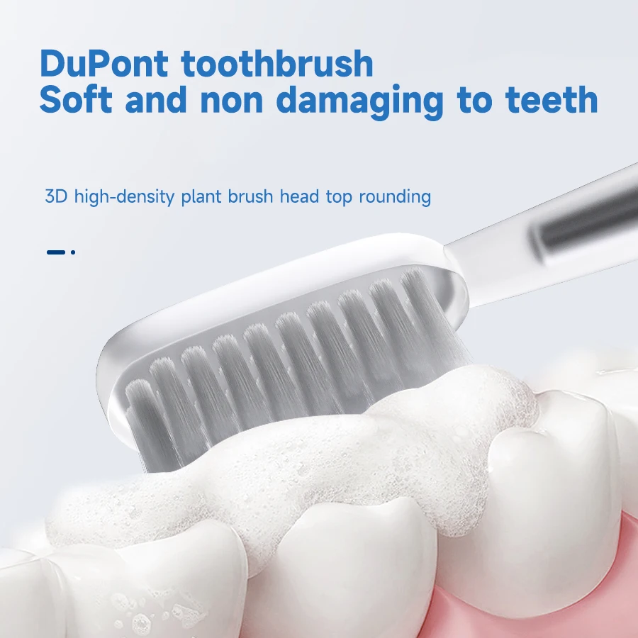 jian Intelligent electric toothbrush with DuPont soft hair and multiple adjustable settings for couples