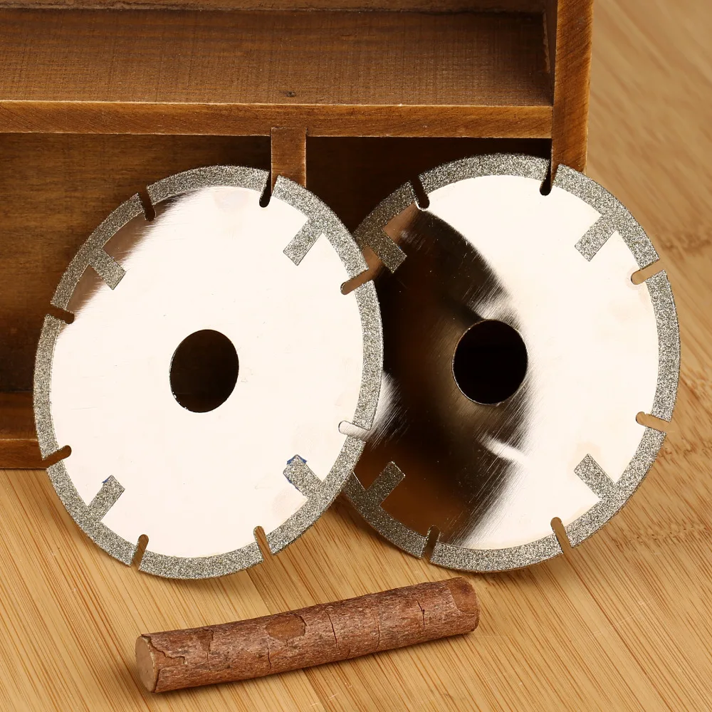 Disco de corte de diamante, amoladora angular de 100mm, hoja de sierra Circular, disco de muela para herramienta rotativa Dremel, herramienta eléctrica de corte, 1 unidad