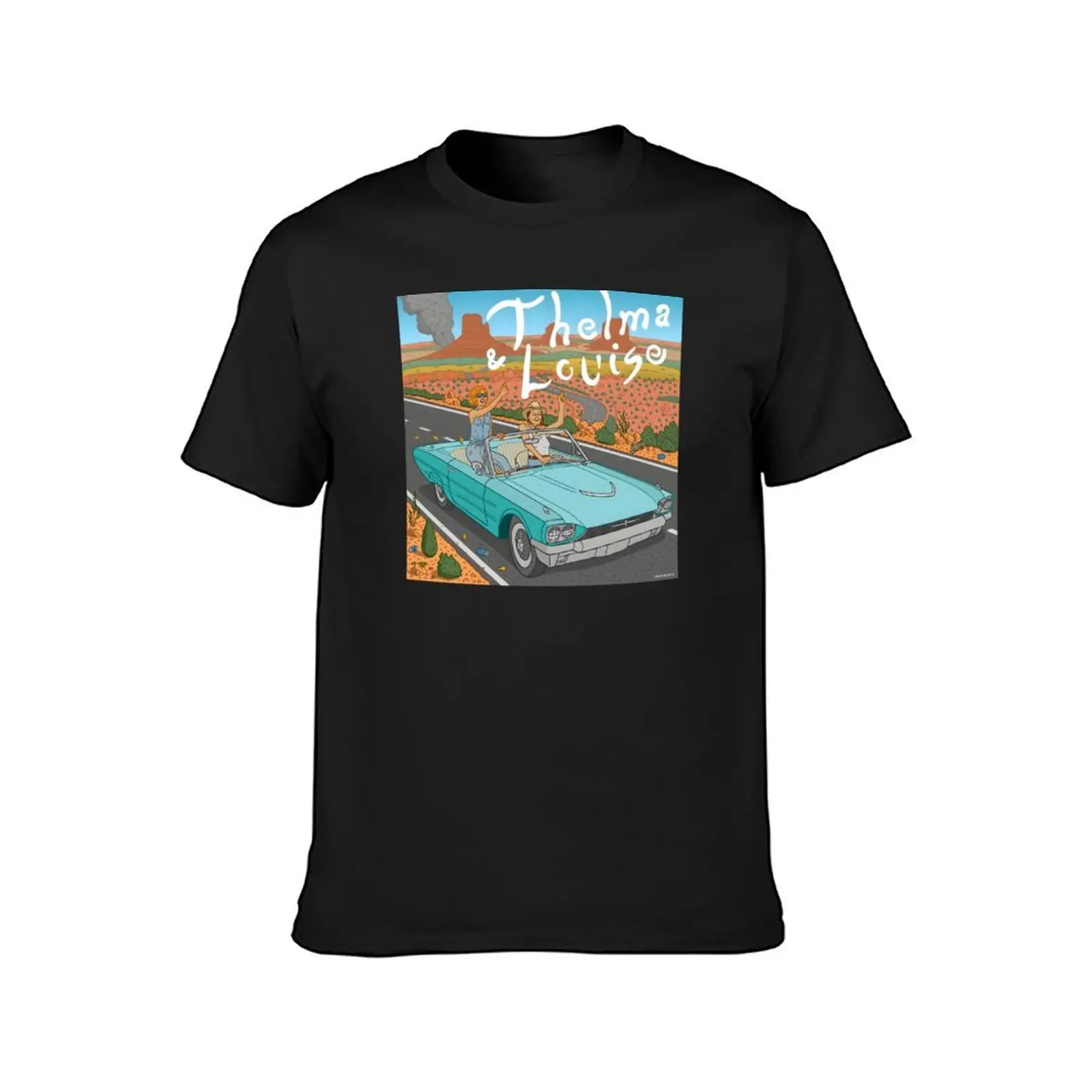 Thelma And Louise art T-Shirt custom shirt funny shirt cotton designer t shirt men