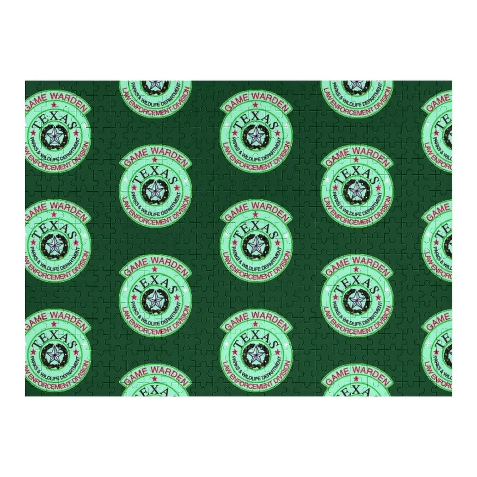 

Texas Game Warden Law Enforcement Division Jigsaw Puzzle Custom With Photo Personalised Jigsaw Puzzle