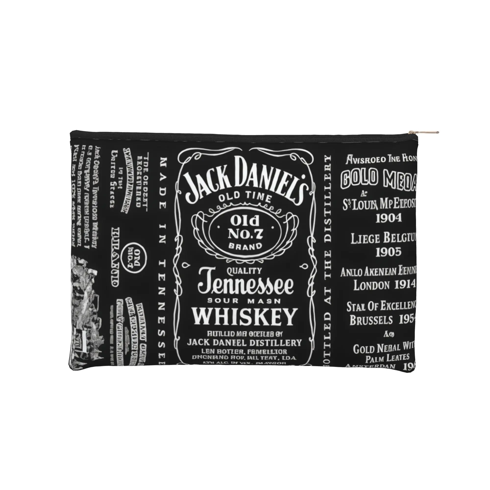 

Складная косметичка JJack Daniel'sS с этикеткой в виде медалей, дорожная косметичка JJack Daniel'sS на молнии, несессер для путешествий