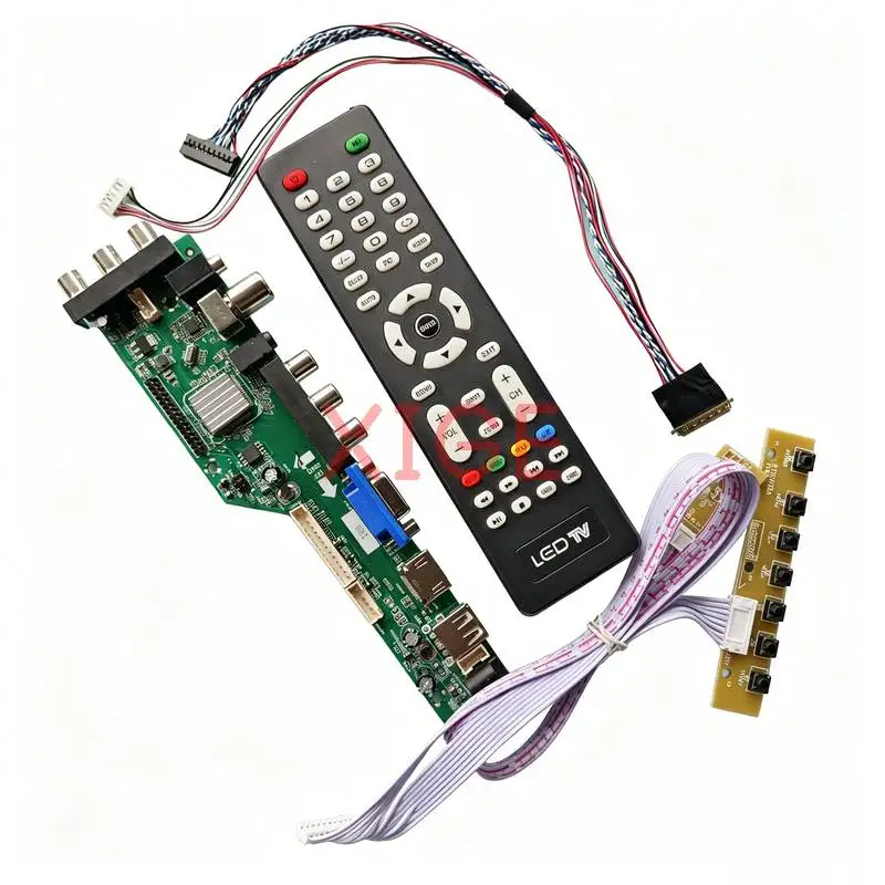 

For B133XW07 CLAA133WB01A B133XTN01 CLAA133WA01 Drive Board Kit DVB/USB/AV/VGA/HDMI 1366x768 1366*768 Laptop Display LVDS-40 Pin