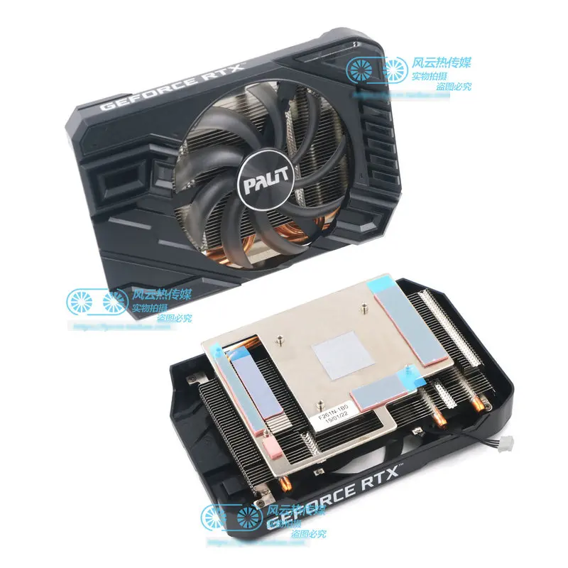 New Original for PALIT RTX2060 GTX1660Ti  GTX1660S GTX1660 STORMX Graphics Video Card Cooler Fan