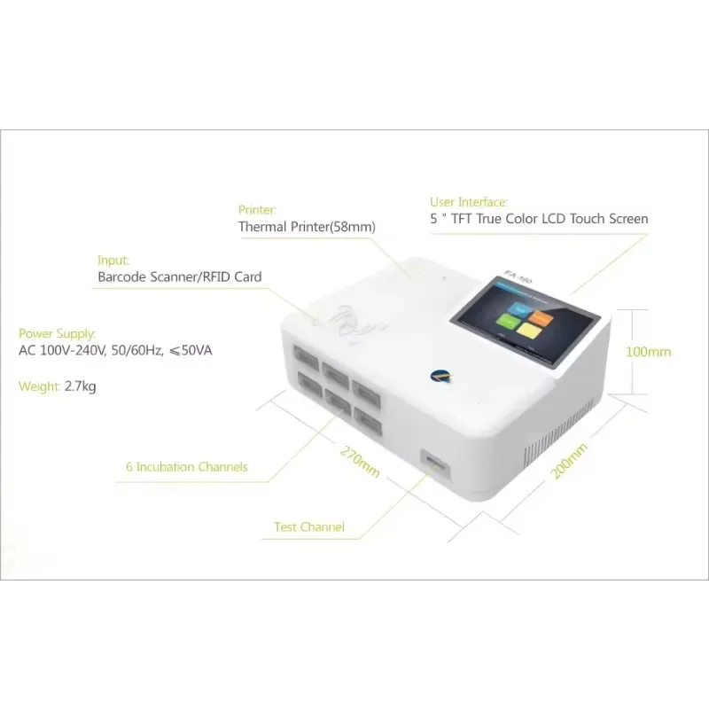 Hot Sale Fully Automatic Immunoassay Quantitative 4