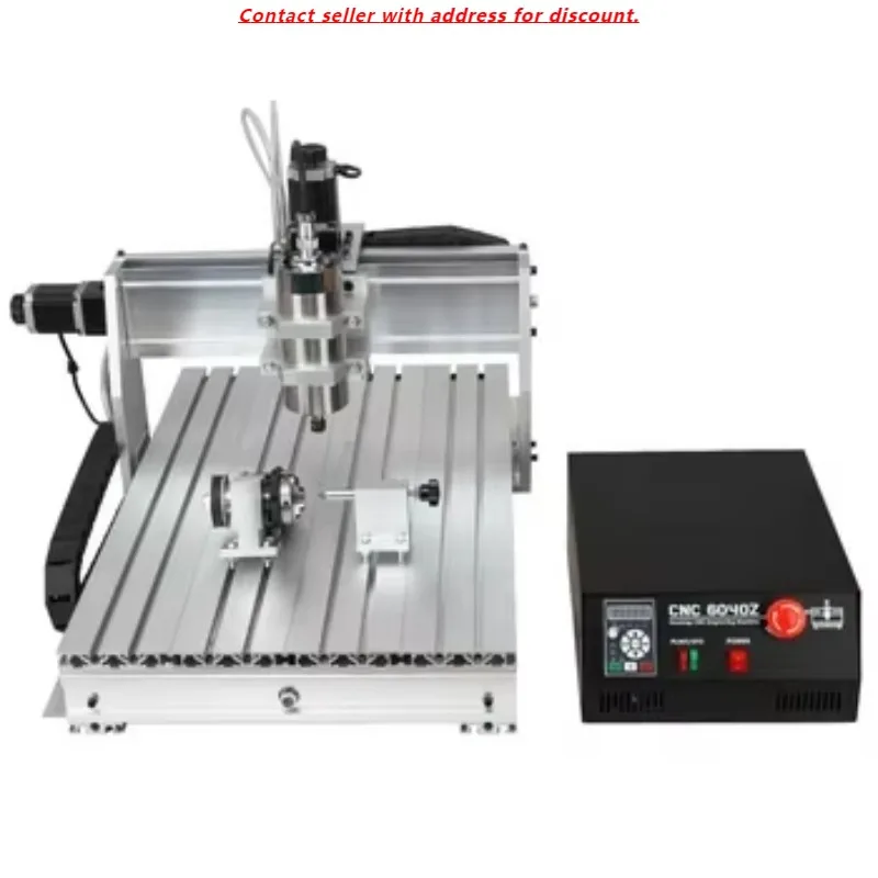 

CNC 6040 2.2KW 4axis Router With Mach3 Controller Engraving Milling Machine