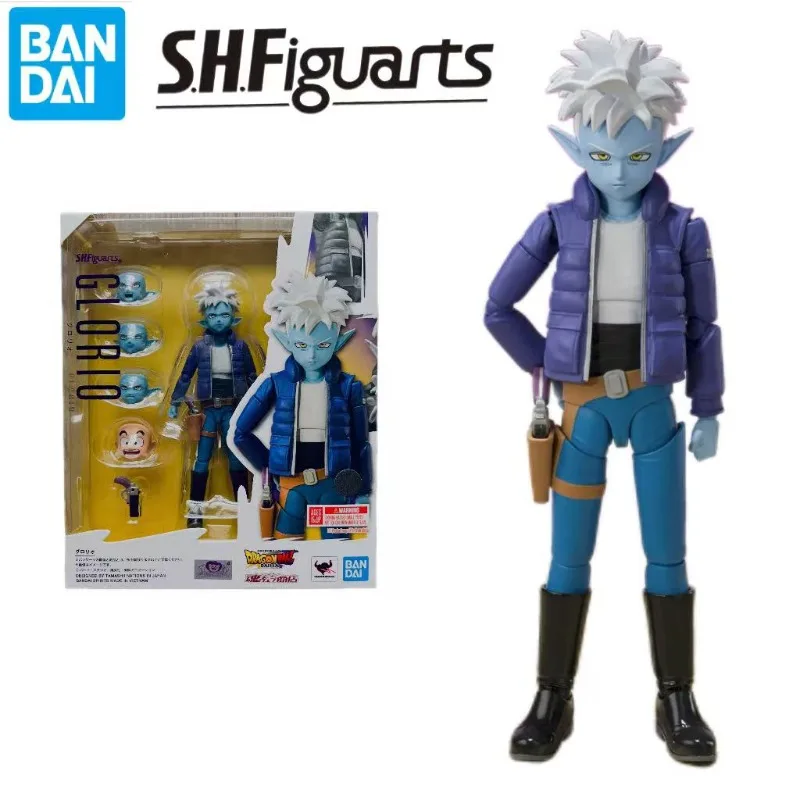 

В наличии, 100% оригинал, фигурка Bandai SHF Dragon Ball Daima Glorio, аниме-игрушки, подарки, коллекционные фигурки для детей
