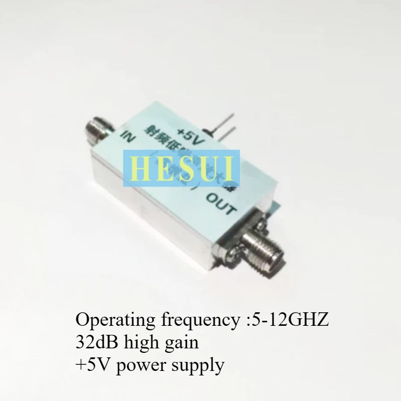 5-12G RF low noise amplification C, X-band receive amplification 32dB high gain