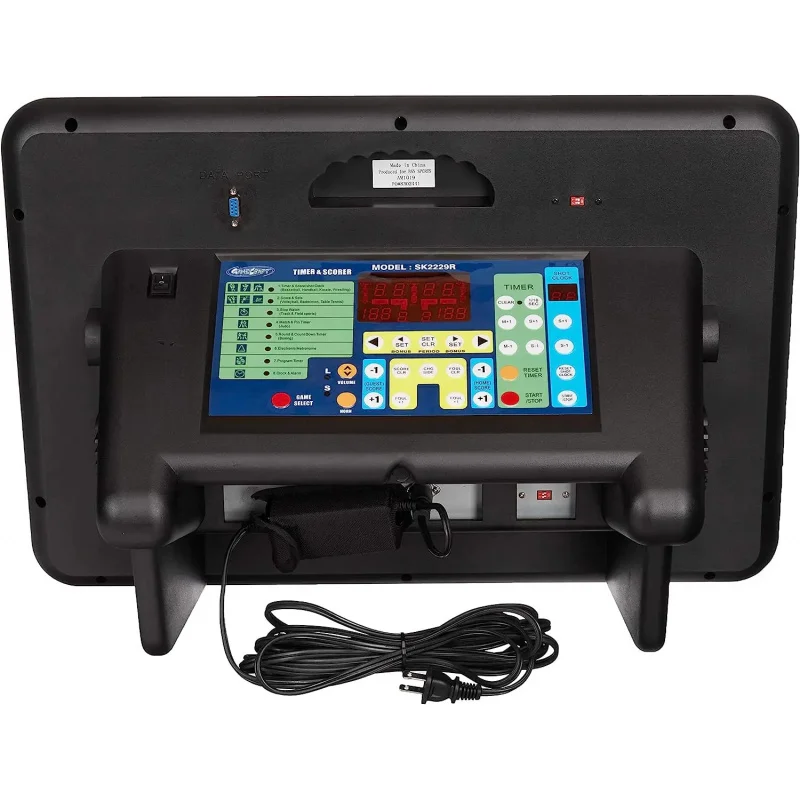 SSG SK2229R LED Electronic Sports Basketball Scoreboard Tennis Football Badminton Indoor Outdoor Display Durable Remote Black