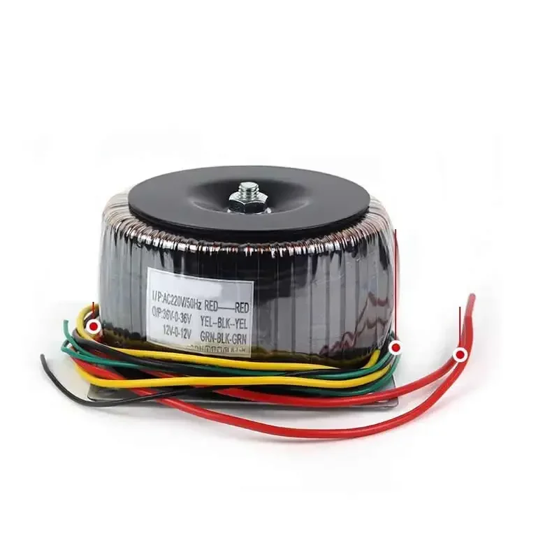 

800W 43V 36V 30V 28V dual 24V ring type fire bull toroidal transformer power amplifier ring bull