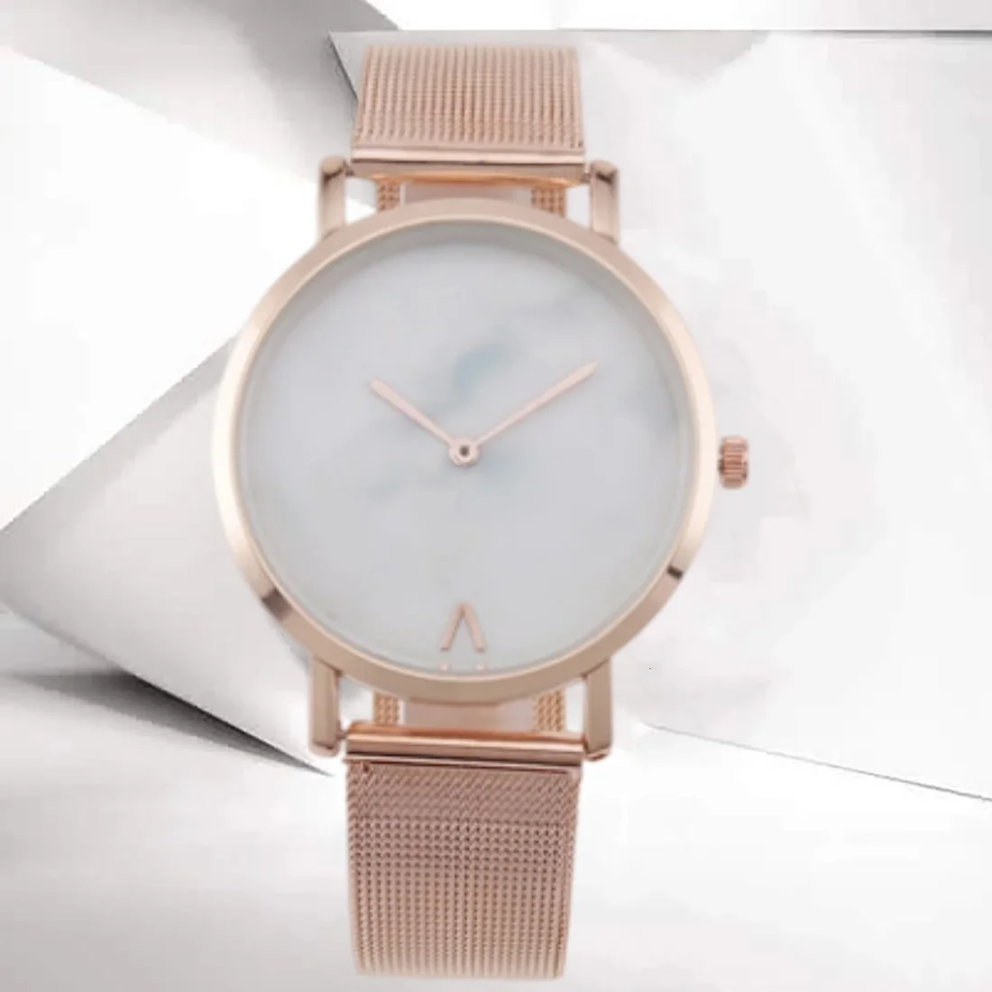 

Simple Gold Sliver Watches for Woman Luxury Stainless Steel Mesh Band Ladies Quartz Wristwatch Top Brand Fashion Women Watches