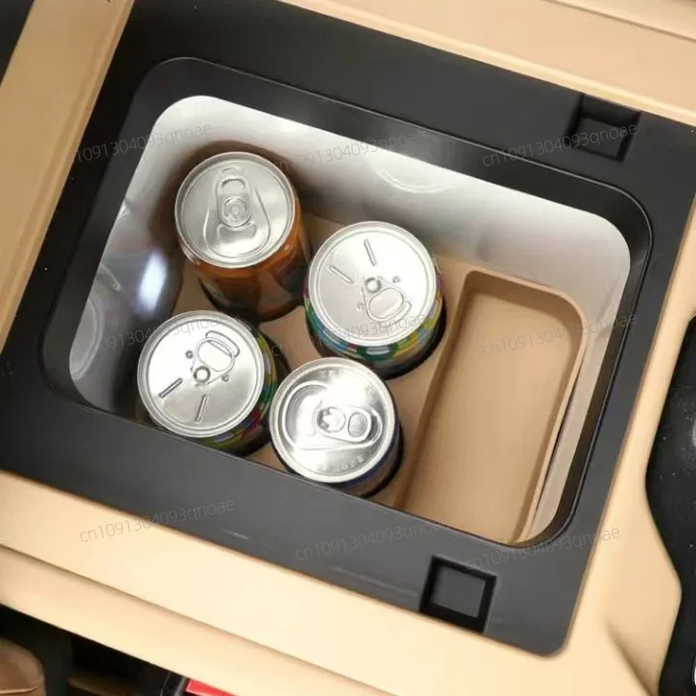 Fit For BYD Equation Leopard 8 Central Control Refrigerator Silicone Pad Slip Cup Holder Beverage Fixed Grid Car Interior