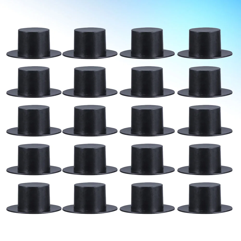 

100 Pcs Clown Hat Ornaments Mini Cap Decorate Handmade Craft Accessories for DIY Caps