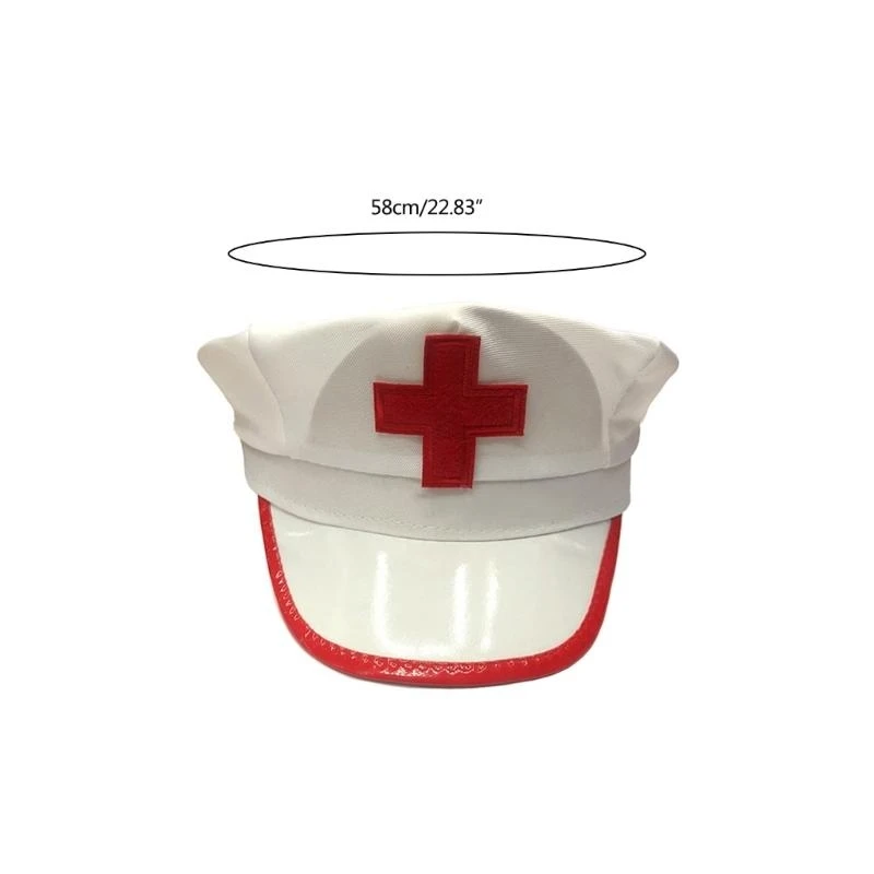 5asd Nurse Party Cosplay Hats Party Boy Masquerade Party Cosplay Accessory for Nurse Party Masquerade Hats