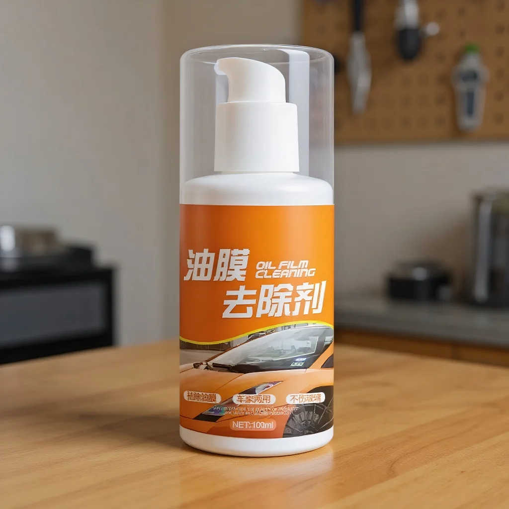 

100ml Car Glass Oil Film Remover - Anti-fog Windshield Cleaner