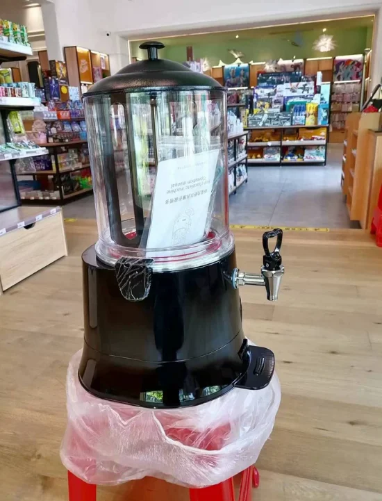 Chocolate Melting Machine Fully Automatic Beverage Machine Household Dual-temperature Single-cylinder Milk Tea Hot Drink Machine
