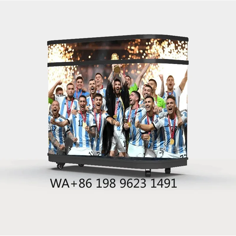 IP65 Waterproof High Brightness LED Display Board Hotel Check-in Counter Front Desk Indoor Commercial Advertising Screen