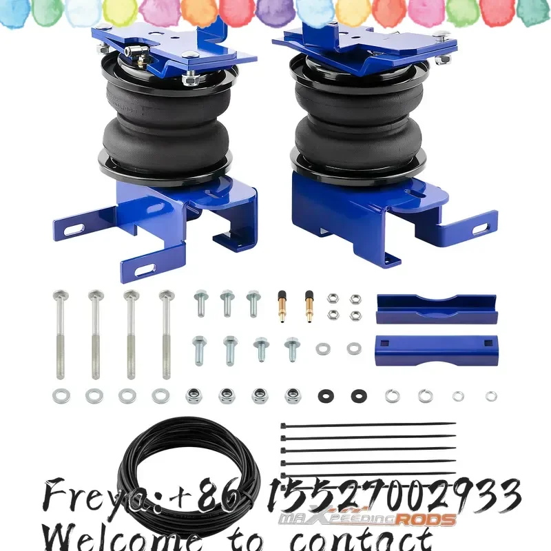 Factory Rear Air Suspension Spring Double Bellow Bags Kit for F-150 2015-2020 up to 5000 LBS