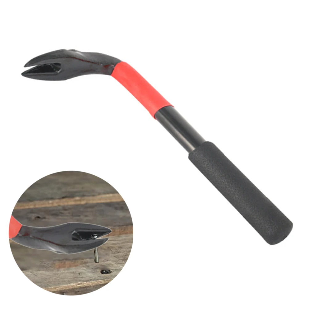 

Mini Nail Puller Mini Nail Puller Remover Pry Bar Crow Bar With Anti-Slip Grip For Prying Removal High Hardness Multifunctional
