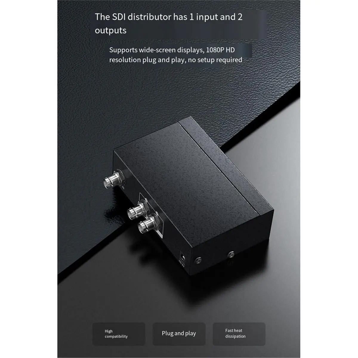 618 Mega Sale MT-SD10 SDI 1-in-2-Out Distributor 1080P@60Hz Supports Widescreen Monitors Video Signal