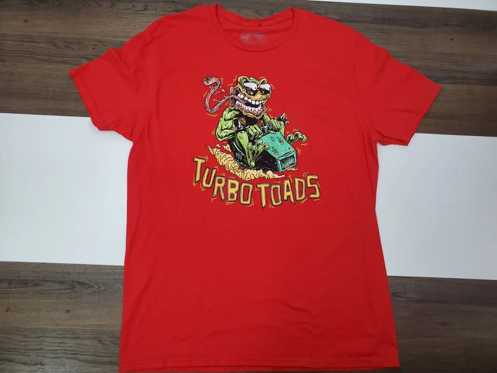 Turbo Toads Adult Large Loot Wear Exclusive T Shirt Video Game Promo