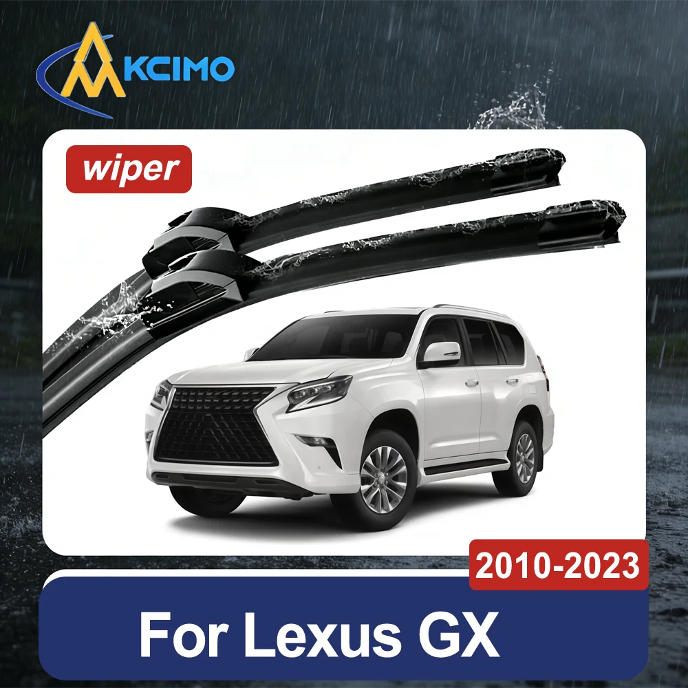 Windshield Wiper Blades Perfect Fit For Lexus GX J150 2010-2023 Streak-Free 2-Pack Premium Beam Blades Easy Installation
